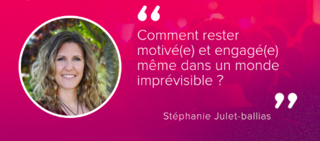 conférence en entreprise motivation Stéphanie Julet