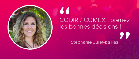 Conférence en entreprise Codir Comex Stéphanie Julet